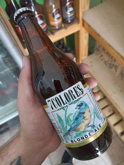 Cerveza 7 Colores porrón 500ml. A elección 
