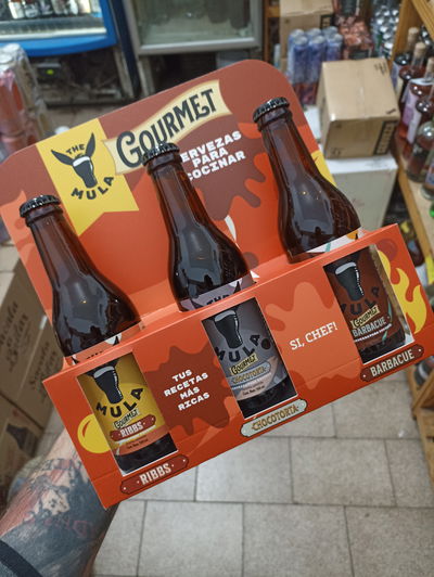 Gift pack cerveza The Mula Gourmet (3 Porrones para cocinar)