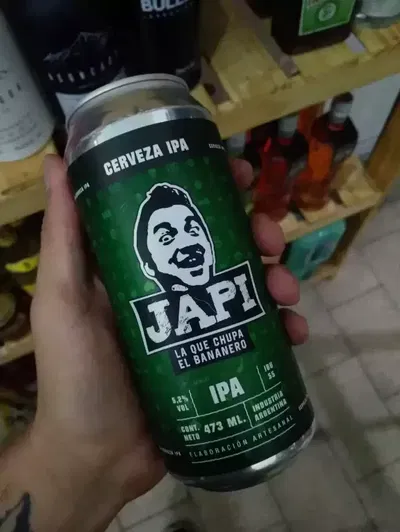 Cerveza Japi (El Bananero) lata 473ml. A elección 