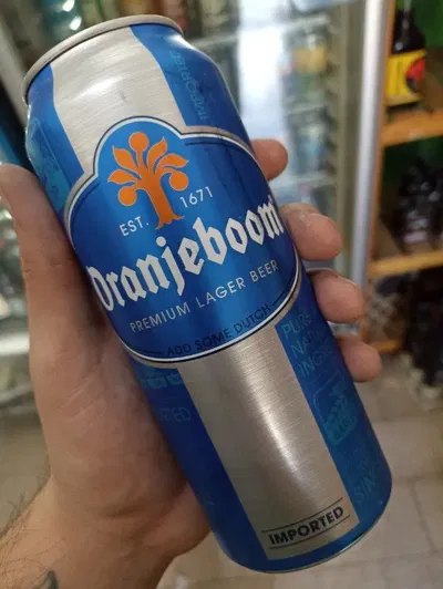 Cerveza Oranjeboom (Países Bajos) lata 500ml. A elección 