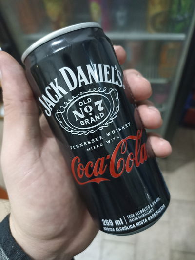 Sixpack Jack Daniel's con Coca Cola (Importada) 250ml.