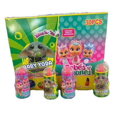 Chupetín de baby yoda y bebe llorón x30u