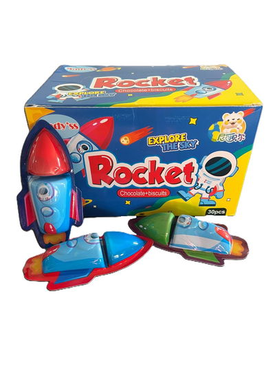 Nave espacial con centro de chocolate x30u