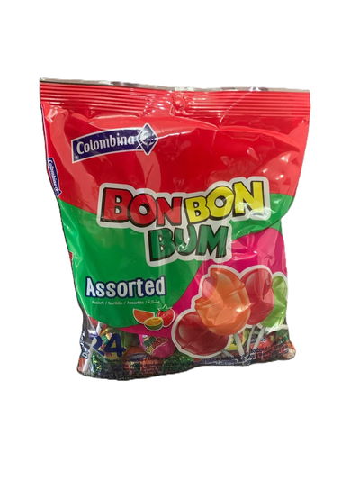 Chupetin + chicle bon bon bum x24u