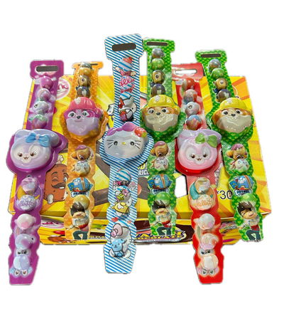 Reloj centro de chocolate y pastillas x30u