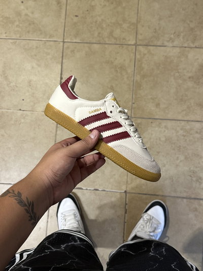 Adidas Samba OG TOP "Beige-Bordo"