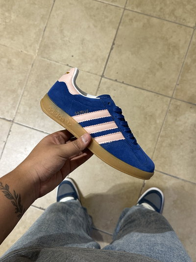 Adidas Gazelle TOP "Azul - Rosa"