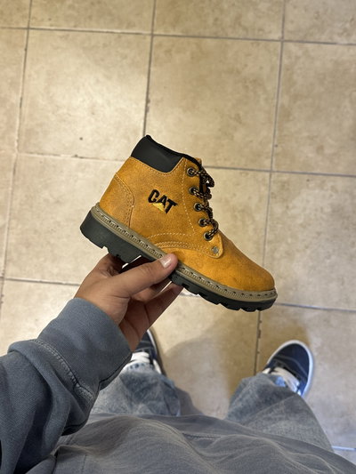 Bota Caterpillar INFANTIL "Mostaza"