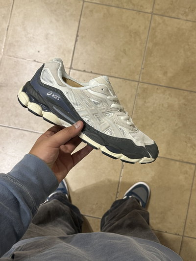 Asics Gel NYC TOP QUALITY "White - Black"