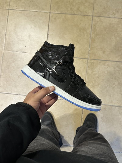 Nike Air Jordan High "Charol Black"
