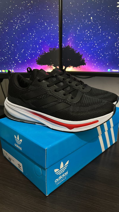 Adidas Supernova "Negro - Rojo"