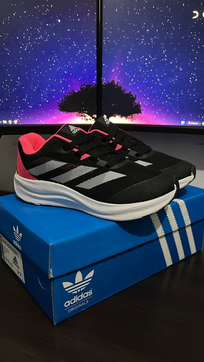 Adidas Adizero Boston "Negro con rosa"