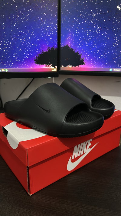 Nike Calm Slide "Negro"