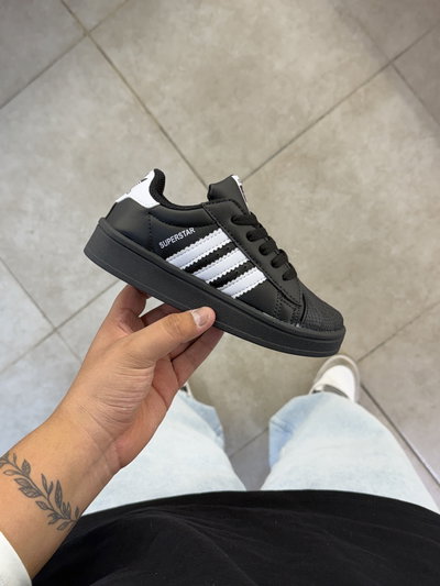 Adidas Superstar Negro "Infantil"