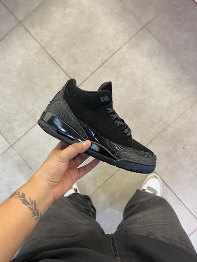 Nike Jordan 3 TOP QUALITY "Black Cat"