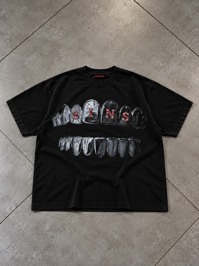 Remera Boxy "Sins"