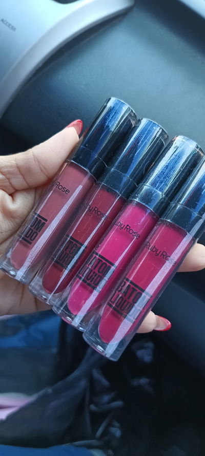 Labial liquido matte Ruby rose