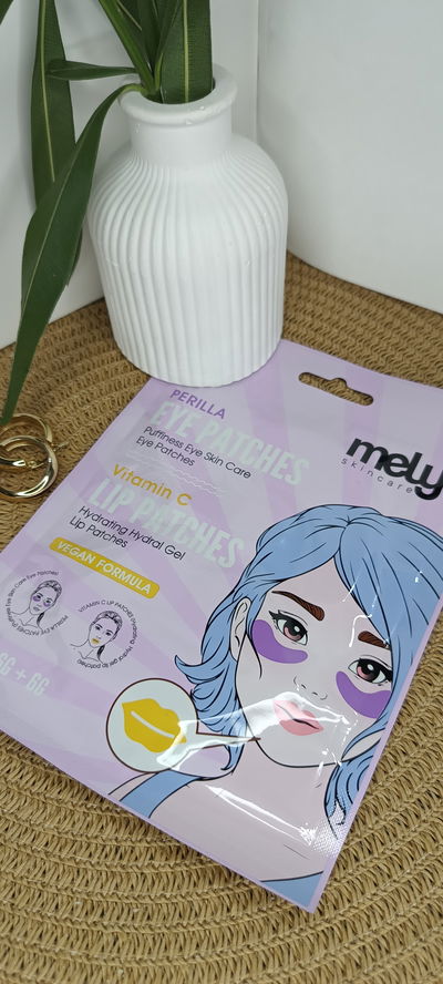 Parches para ojeras y labios Mely