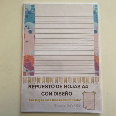 Block A4 Margen de Diseños 