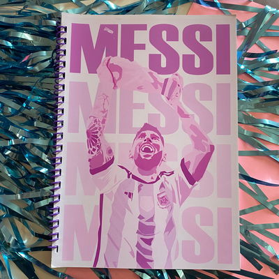 Cuaderno A4 Messi