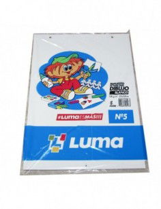 Repuesto Luma para Dibujo N5/6 hojas blancas