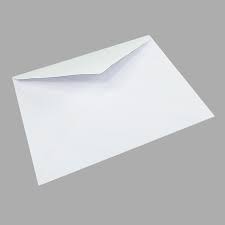 Sobres de carta blancos 