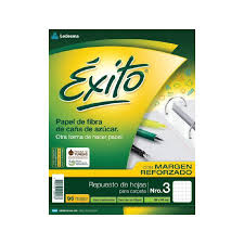 Repuesto Exito 96 cuadriculadas 