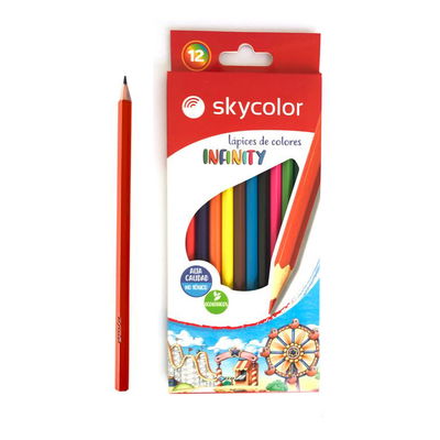 Lapices de Colores Infinity x12 Largos 