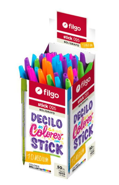 Lapicera Filgo rosa