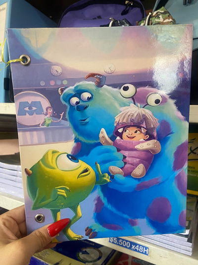 Carpeta N3 Monster Inc