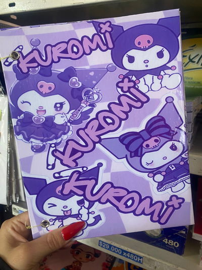 Carpeta N3 Kuromi 