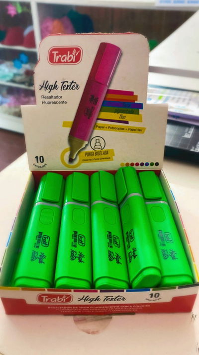 Resaltador Trabi High Texter Verde