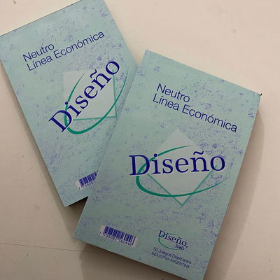 Talonarios Diseño chico Eco 50Duplicados