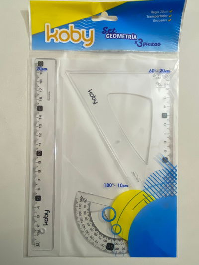 Set Geometria Koby x3 piezas