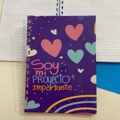 Cuaderno A5/50 hojas rayadas 