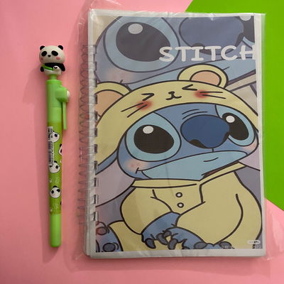 Cuaderno A5 Tapas Flexibles 50 hojas lisas - Stitch