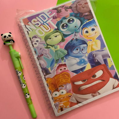 Cuaderno A5 Tapas Flexibles 50 hojas lisas - Intensamente