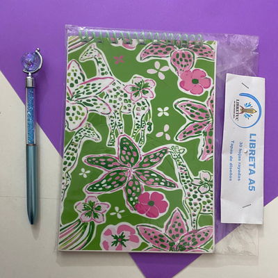 Libreta A6 - Tapas Flexibles de 30 hojas rayadas