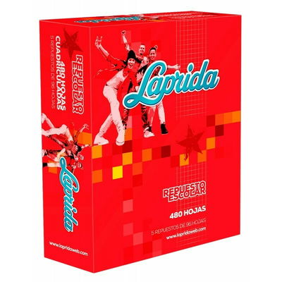 Repuesto Laprida Familiar N3 x 480 Hojas Rayado