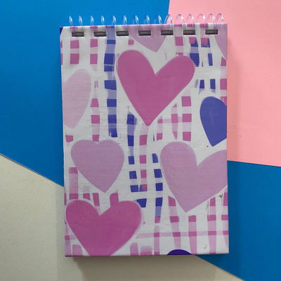 Libreta A6 - Tapa Dura - 50 hojas lisas 