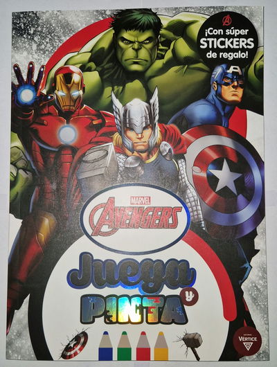 JUEGA Y PINTA - ADVENGERS