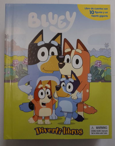DIVERTILIBROS - BLUEY - INCLUYE 10 MUÑEQUITOS Y UN CUENTO