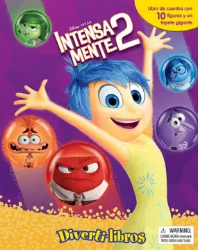 DIVERTILIBROS - INTENSAMENTE 2 - INCLUYE 10 MUÑEQUITOS Y UN