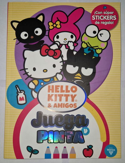 JUEGA Y PINTA - HELLO KITTY