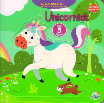 JUEGO CON ALEGRIA - ENCASTRE -UNICORNIOS	