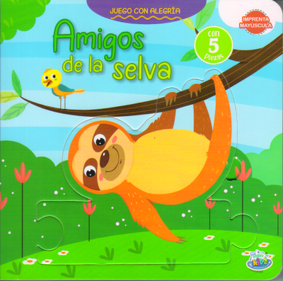JUEGO CON ALEGRIA - ENCASTRE - AMIGOS DE LA SELVA	