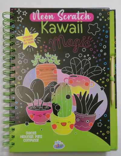 NEON SCRATCH KAWAII MAGIC