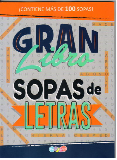 PASATIEMPOS - GRAN LIBRO DE SOPAS DE LETRAS