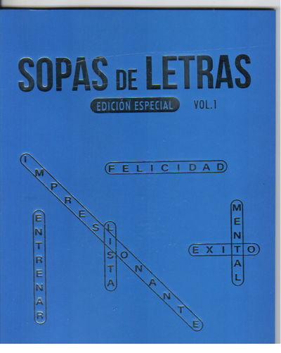 SOPAS DE LETRAS EDICION ESPECIAL - AZUL