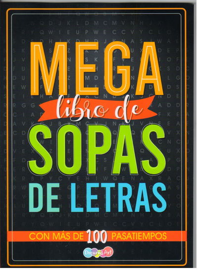 PASATIEMPOS - MEGA LIBRO SOPAS DE LETRAS